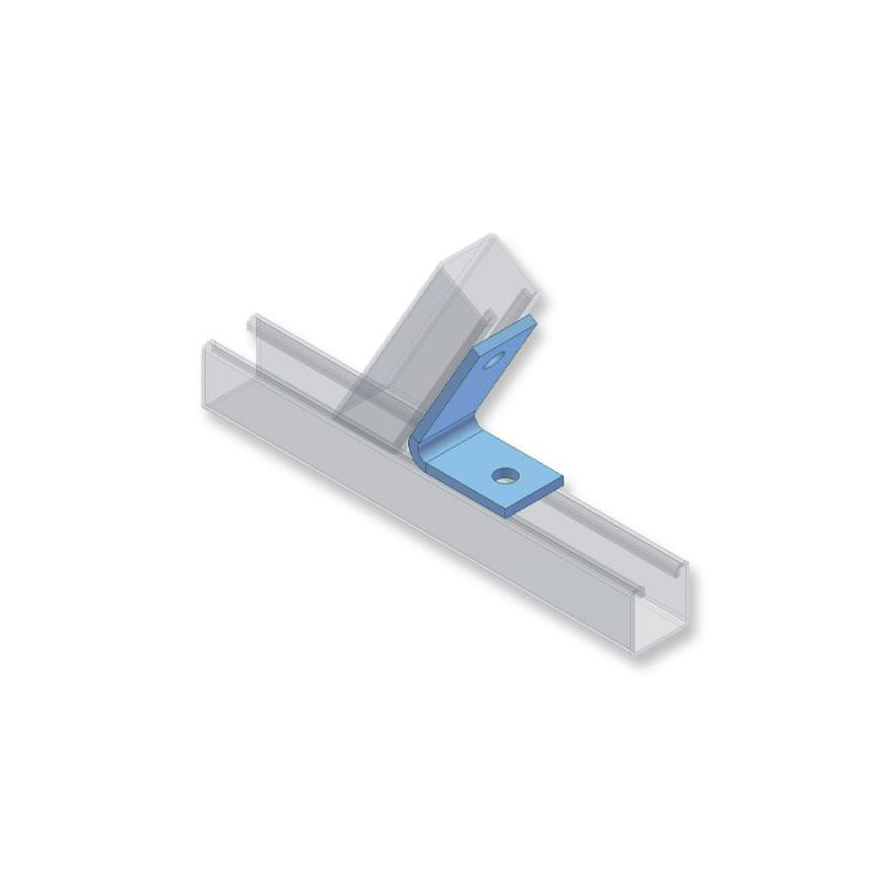 Inside 60° joint plate (2 holes)