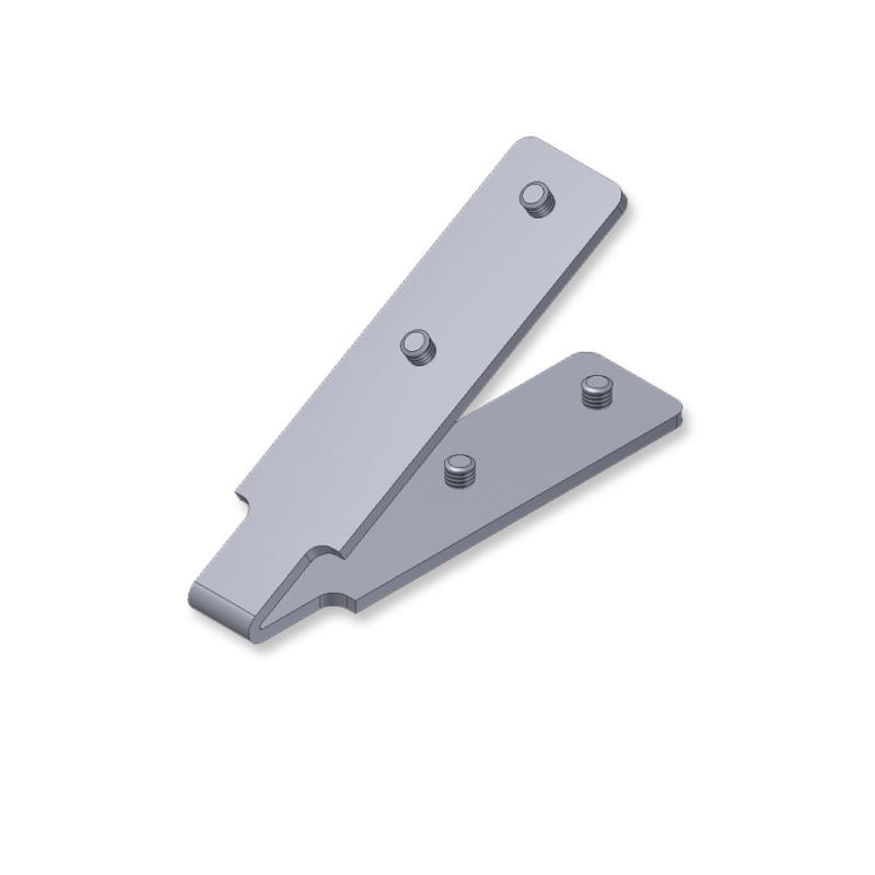 Joint for 30° triangles - bolt fixing