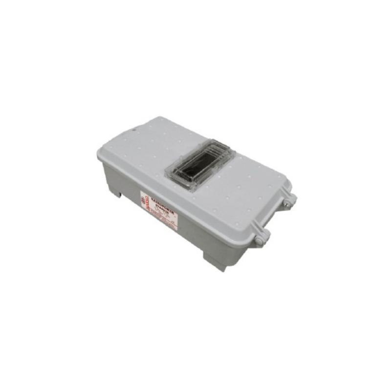Tap off with inspectable cover and DIN rail - 100A